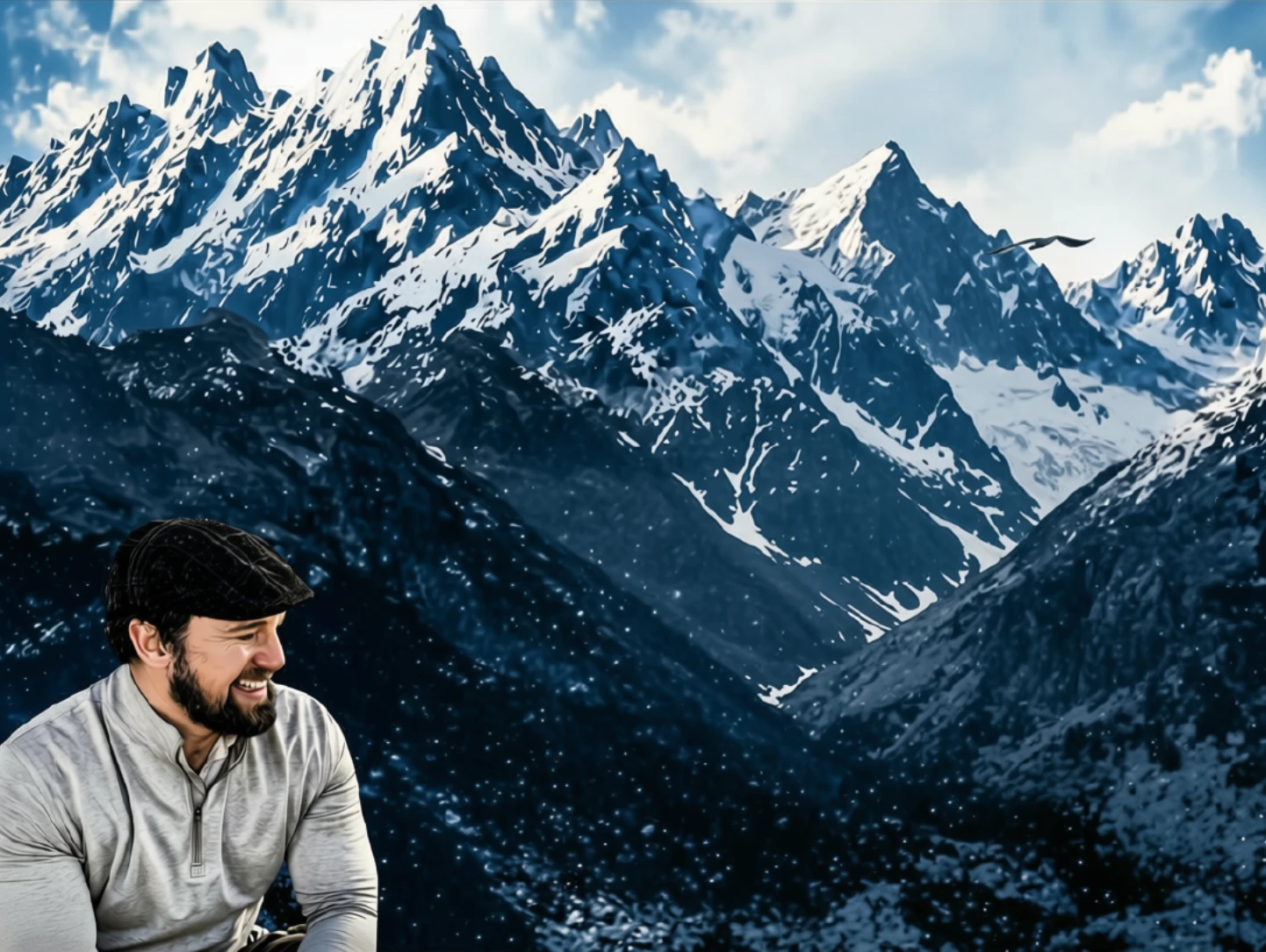A man smiling while looking out over snow-capped mountains - Mac Dohm found freedom from porn by making his brother his accountability partner - Ever Accountable
